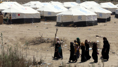 مخيمات النازحين