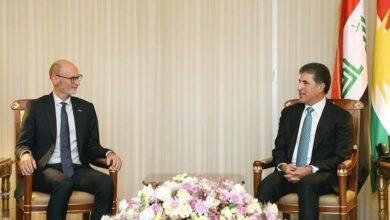 نيجيرفان بارزاني والسفير البريطاني الجديد يبحثان التحديات التي تواجه العراق