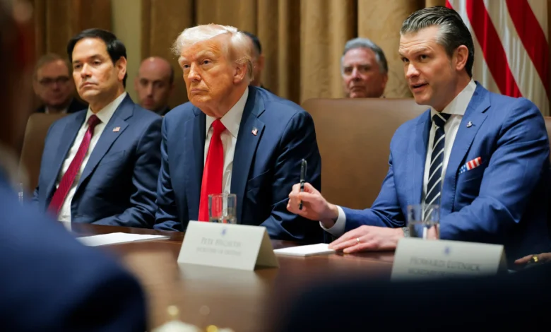 202502usp usa trump cabinet meeting